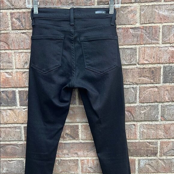 Principle Denim Innovators American Made Black Skinny Jeans Full-Length 24 - Picture 12 of 14